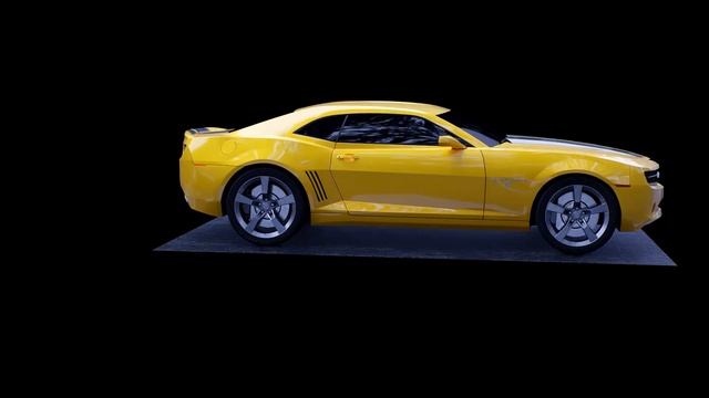 Chevrolet Camaro turnaround test (Bumblebee WIP) смотреть онлайн
