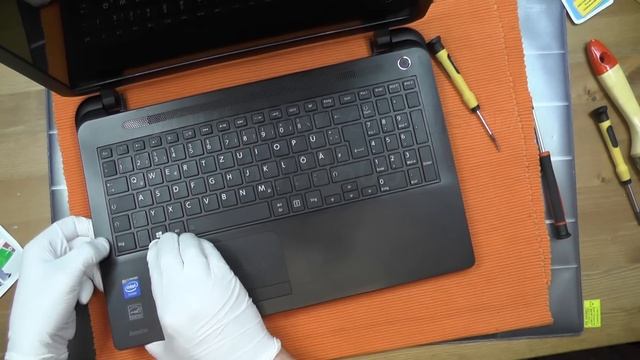 Toshiba Laptop Replace Keyboard Satellite C Series C50 C55 D смотреть онлайн