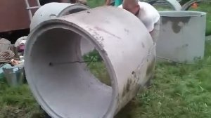 Колодец #8. Первое кольцо опустили!.mp4