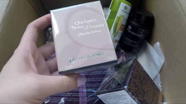 Распаковка заказа от Ив роше ! Новый аромат :) смотреть онлайн