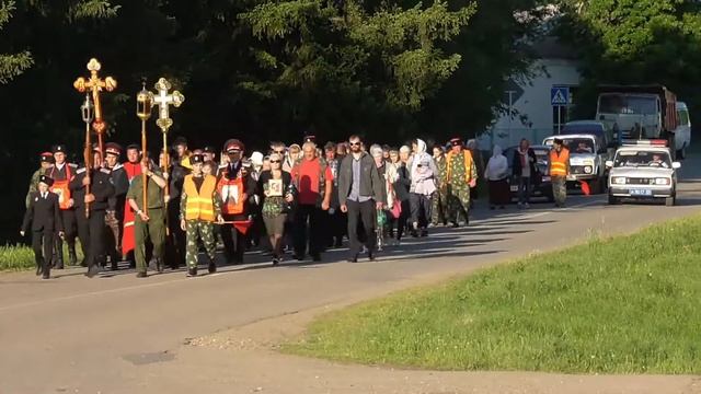 Пасхальный крестный ход смотреть онлайн