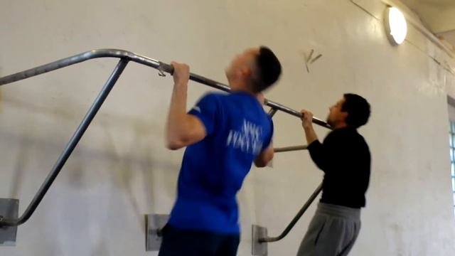 Соревнования по подтягиванию ОФПС ГПС - Нижнекамский филиал ФГБУ 