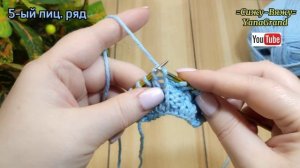 ?НИЗКОЕ потребление пряжи, ШИКАРЕН в изделии! ?Какая КРАСОТА получилась!!!? Knitting patterns