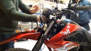 Замена панели приборов на мотоцикле ЗиД 250 С5С Эндуро