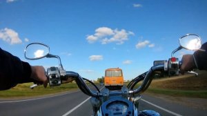 Мотопокатушки по городу на Yamaha Drag Star 400 №4, ластовый видос из 2021