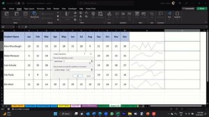 How to create Spark Lines in Excel | How to insert mini charts in worksheet cells