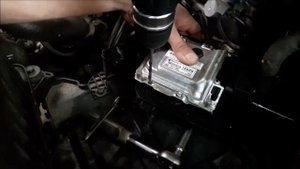 Установка сейфа на ЭБУ Hyundai Solaris