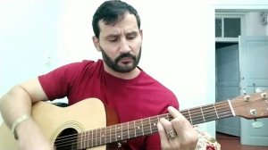 Кавер на гитаре песни Цоя "Группа крови" + аккорды