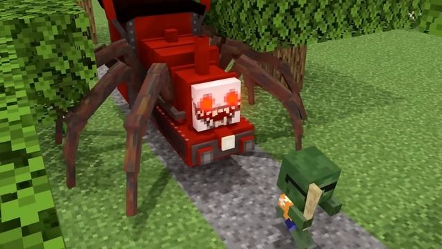 All Episodes About Choo Choo Charles And Thomas The Train - Minecraft Animation смотреть онлайн