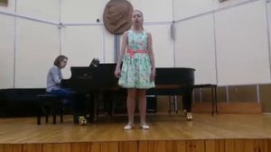 Архангельская Кристина Алябьев -  "Сарафанчик",  Шуман - "Мотылек"