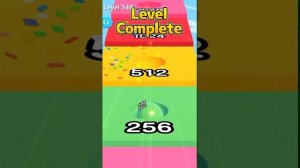 Satisfying mobile game - Ball Run infinity - ball run 2048 gameplay walkthrough max level part 4