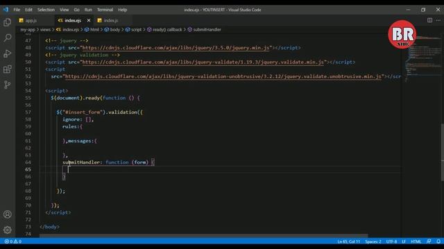 node js form validation | Node JS client side Form Validation | Node.js Express User Form Validatio