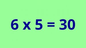 Для Детей Таблица Умножения на 6 (урок таблица умножения на 6)