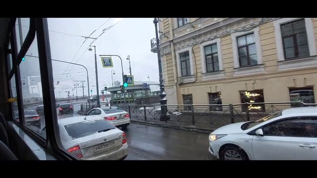 Васильевский остров и немного центр Питера.