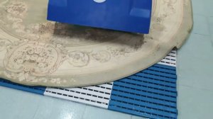 Пылевыбивание ковров при профессиональной стирке