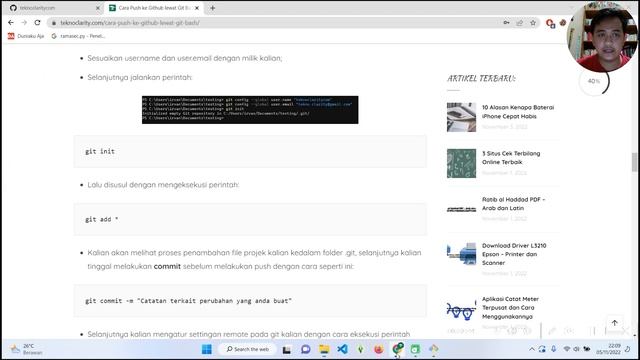 Cara Pull Project dari Github dan Gitlab dengan Mudah смотреть онлайн