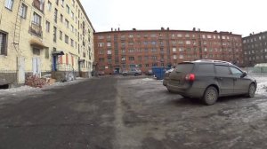 Город Норильск - часть 2. Прогулка по городу. Norilsk part 2