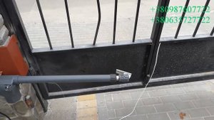 автоматика для распашных ворот с телескопическим упором