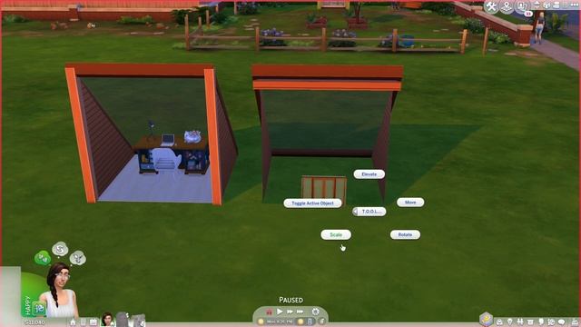 How to Delete / Remove Roof Walls ~ The Sims 4 Tutorial