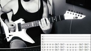 Rammstein - Tier - |Guitar cover| |Tab|