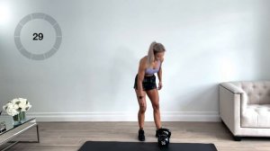 15 Min FULL BODY KETTLEBELL WORKOUT at Home | Caroline Girvan