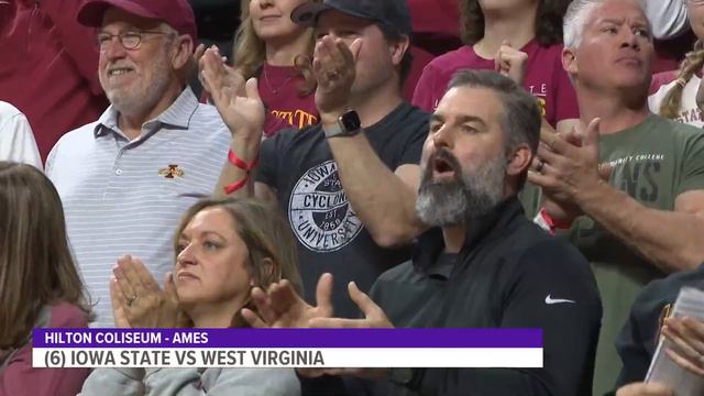No. 6 Iowa State beats West Virginia 71-64 for 16th straight home victory смотреть онлайн