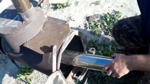 печь походная в палатку с болона газового
