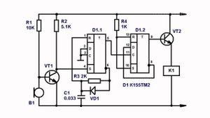 Акустический переключатель. Устройства автоматики