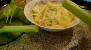 Салат с сельдереем.Для тех,кто хочет похудеть!España. Madrid.