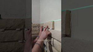 Декоративный кирпич | зачистка заусенцев | разметка швов | монтаж | лепка углов | расшивка швов