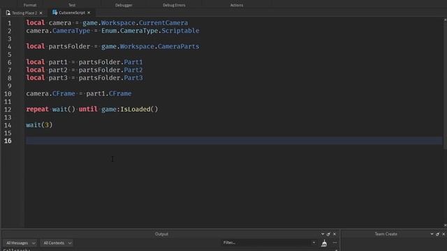 How to Make a Cutscene - Roblox Scripting Tutorial смотреть онлайн