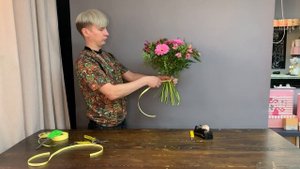 ПЛЕНКА ИЛИ ПРОВОЛОКА? / ОБЪЕМНЫЙ БУКЕТ ИЗ ГЕРБЕР