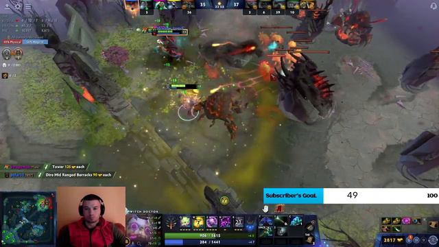 🔴LIVE - DOTA2 - DOOMxKiNG - Day 77 - 2.350 MMR - Archon adventures - Let's GO !!! смотреть онлайн