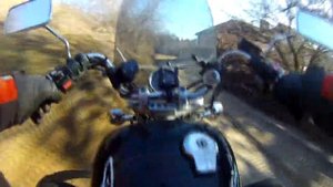 Yamaha Virago400 субботнее утро