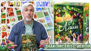Знакомство с настольной игрой "САД АЛИСЫ"