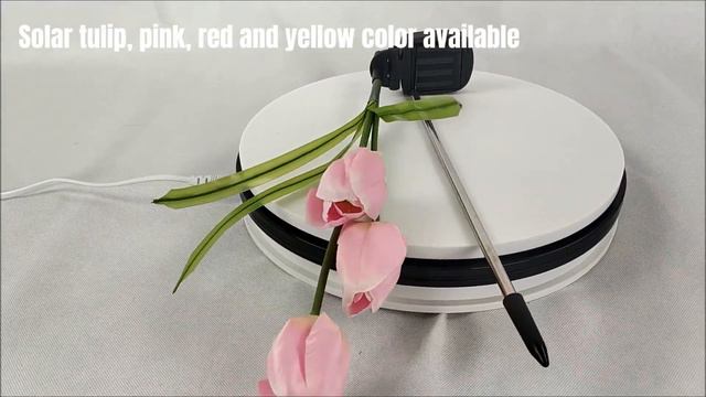 [English]solar flower lights manufacturer, artificial flowers with LEDs solar, solar rose man