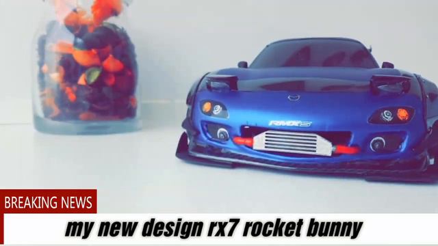 RC Drift 1:10 - rx7 mazda rocket bunny смотреть онлайн