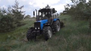 Плуг лесной дисковый ПД-0,7 (ПДП-1,2) Леспромресурс - видео в работе в лесу
