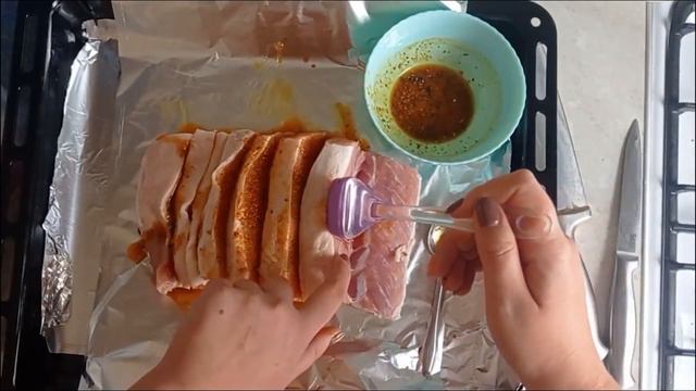 "Мясной веер" Фарширую и запекаю в духовке! Готовлю Царь мясо на Новогодний стол!