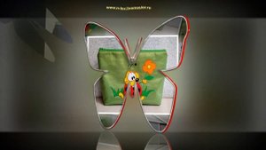 Косметички женские из ткани.