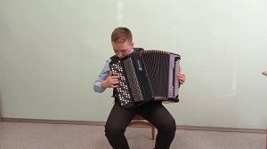 Украинская народная песня "Ехал казак за Дунай". Исполняет Григорьев Андрей.