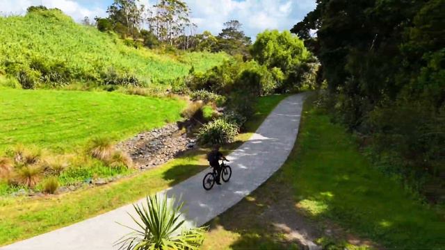 E-Bike ride, trying some shoots with DJI mini 4 pro #djimini4pro #ebike