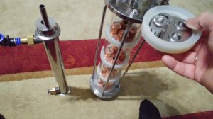 Захлёб колпачковой колонны.