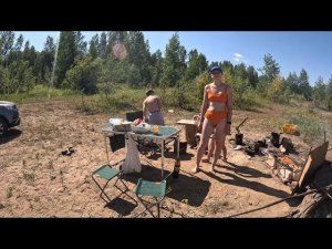 Отдых на реке Кия 2023. Rexton G4