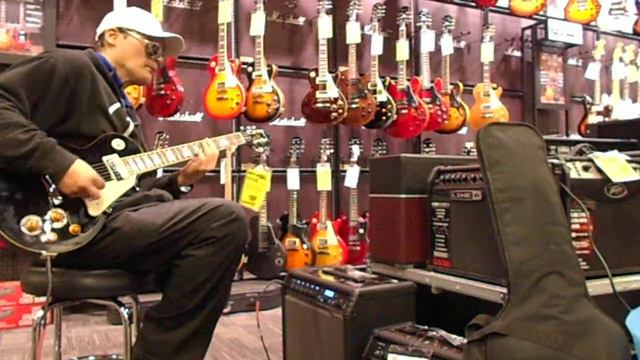 "Jammin' The Blues On The Epiphone Les Paul Trad. Pro ll Guitar At The G.C." Aug. 1, 2017 - Big Wil смотреть онлайн