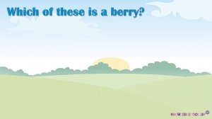 Quiz for kids "Fruits Berries & Vegetables" Part 1 IN ENGLISH