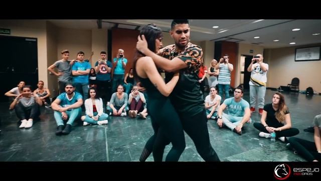 Prince Royce Ft Marc Anthony - Adicto / bachata workshop Marco y Sara style / bachatart 2018 смотреть онлайн