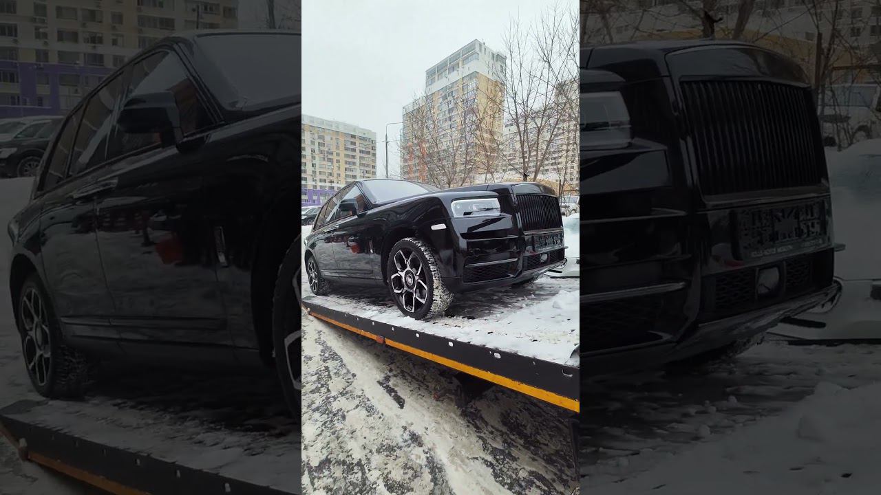 Прибыл заказной Rolls-Royce Cullinan 2021 г. смотреть онлайн