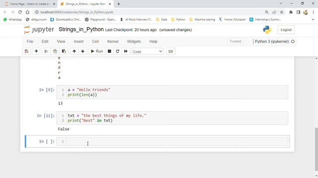 Strings in Python #python #pythontutorial #python3 #pythonforbeginners #pythonstrings #pythonstring