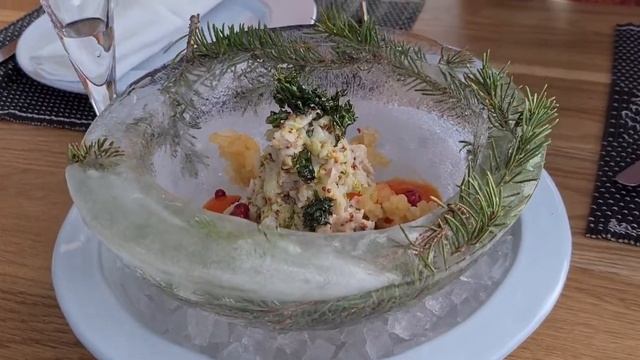 Горнолыжный курорт Большой Вудъявр, панорамный ресторан Плато, невероятные виды. Кировск. смотреть онлайн